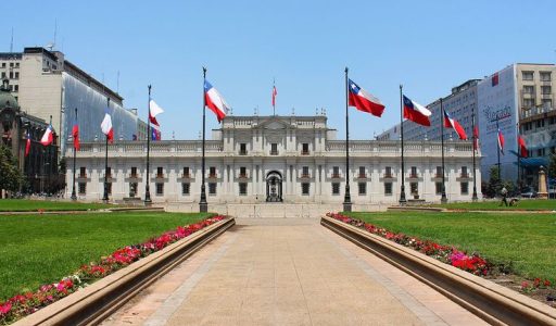 Palacio de la Moneda - santiago de chile