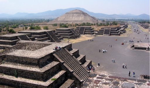 Pirámides del Sol y la Luna, Teotihuacán (México)